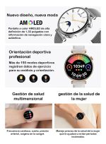 Smart Watch Mujer Vl41 Pro Amoled Ip68 Bluetooth 5.3 Llamada - Imagen 4