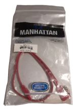 Cable Serial Ata Sata De Datos Manhattan Rojo 50cms 1.5ft - Imagen 2