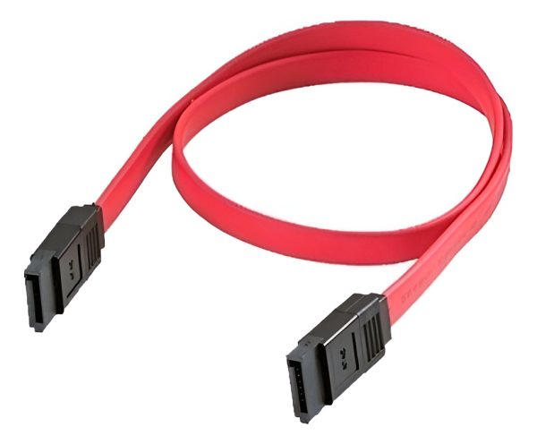 Cable Serial Ata Sata De Datos Manhattan Rojo 50cms 1.5ft