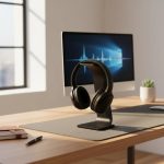 Soporte Para Audifonos Sobre Escritorio Gamer 3d - Imagen 8