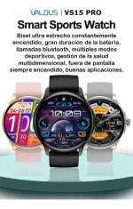 Smartwatch Valdus Vs15 Pro Amoled 1.43 Acero Ip68 - Imagen 6