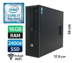 Potente Computador Hp Intel Core I7, 16gb 240 Gb Ssd Wifi