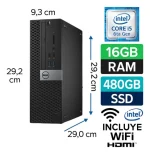 Potente Dell Optiplex 7040 I5 Sexta 16gb 480gb Ssd Wifi Hdmi