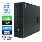 Computador Hp Core I5 Cuarta Gen 8gb Disco 240 Ssd Wifi