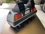 Colgador De Llaves Delorean De Volver Al Futuro Negro 3d - Imagen 4