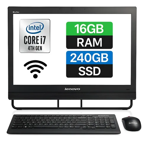 D_679997-MLC92549282426_092025-O.webp Todo En Uno Aio Lenovo M93z Core I7 4ta 16gb 240 Gb Ssd Wifi - Imagen 1