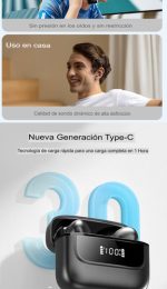 Audifonos Bluetooth Valdus Vnc 310 Inalambricos Enc Livianos - Imagen 5