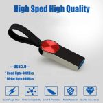 Pendrive Usb 8gb Ceamere Metálico Con Asa De Silicona - Imagen 3