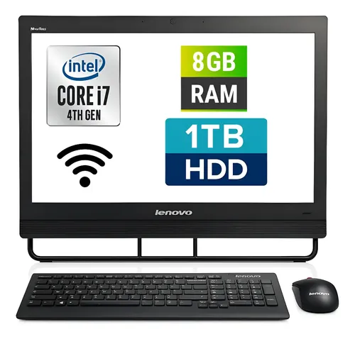 D_737584-MLC92548983826_092025-O.webp Todo En Uno Aio Lenovo M93z Core I7 4ta 8gb 1 Tera Hdd Wifi - Imagen 1