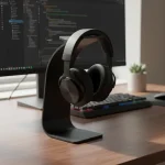 Soporte De Escritorio Para Auriculares Gamer Grande 3d - Imagen 3