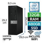 Dell Optiplex 5040 Core I5 6ta Gen 32gb 480gb Ssd Wifi Hdmi