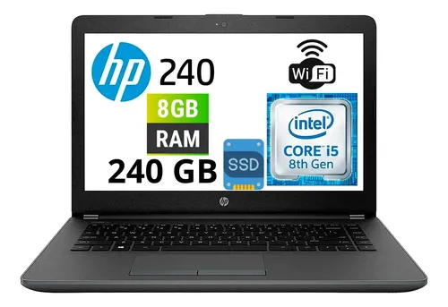 D_846328-MLC93184189339_092025-O.webp Potente Notebook Hp 240 G7 Intel Core I5 8va 8gb 240ssd - Imagen 1