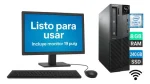 Lenovo Core I5 | 8gb Ram | Ssd 240gb | Wifi + Monitor 19