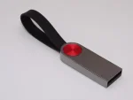 Pendrive Usb 8gb Ceamere Metálico Con Asa De Silicona - Imagen 2